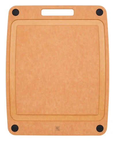 Zwilling Plant Fiber 14x11.25" Natural with Juice Grooves and Silicone Feet Cutting Board