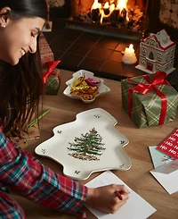 Spode Christmas Tree Tree Shape Dish