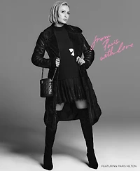 Karl Lagerfeld Paris Long Belted Puffer Coat