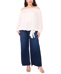 Vince Camuto Plus Long Sleeve Top