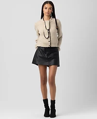Blank Nyc Women's Whipstitch Detail Cardigan