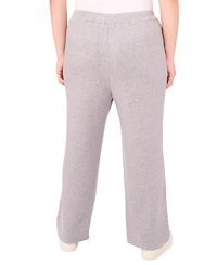 Vince Camuto Plus Center-Front Pleated Pants