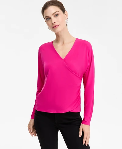 I.n.c. International Concepts Women's Dolman-Sleeve Top, Exclusively at Macy's