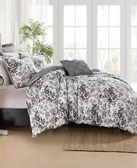 Laura Ashley Toile Delight Cotton -Pc. Comforter Set