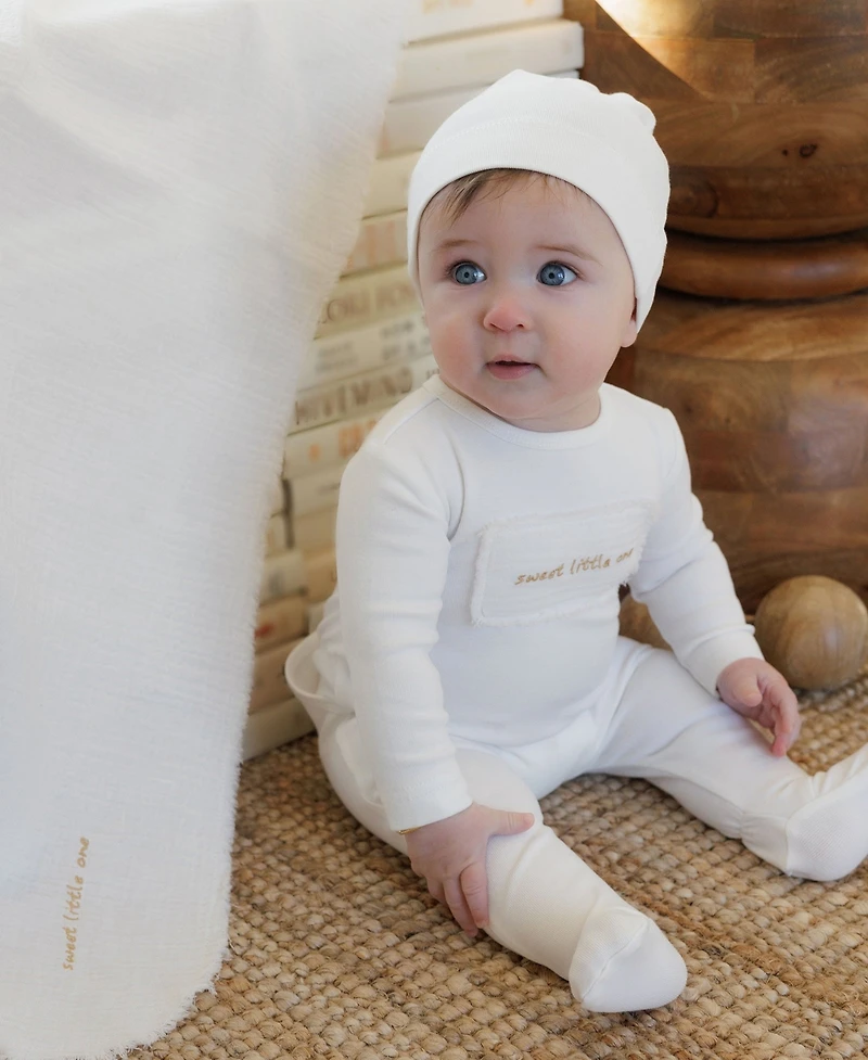 NoggiWear Baby Sweet Little One Muslin Footie