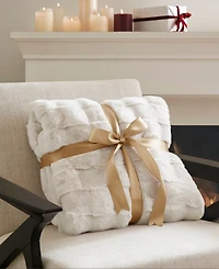 Madison Park Vivienne Faux Fur Throw, 50" x 60"