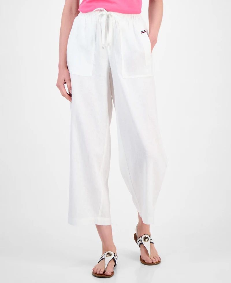 Tommy Hilfiger Women's Drawstring-Waist Pull-On Pants