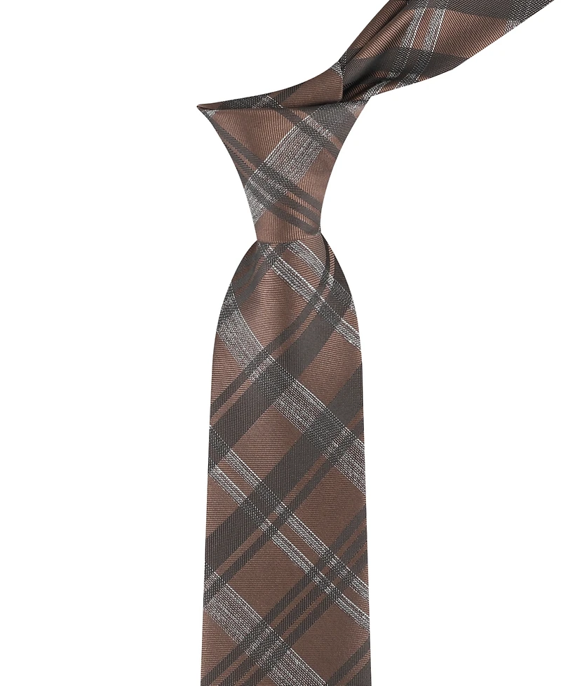 Calvin Klein Men's Layla Plaid Classic Tie