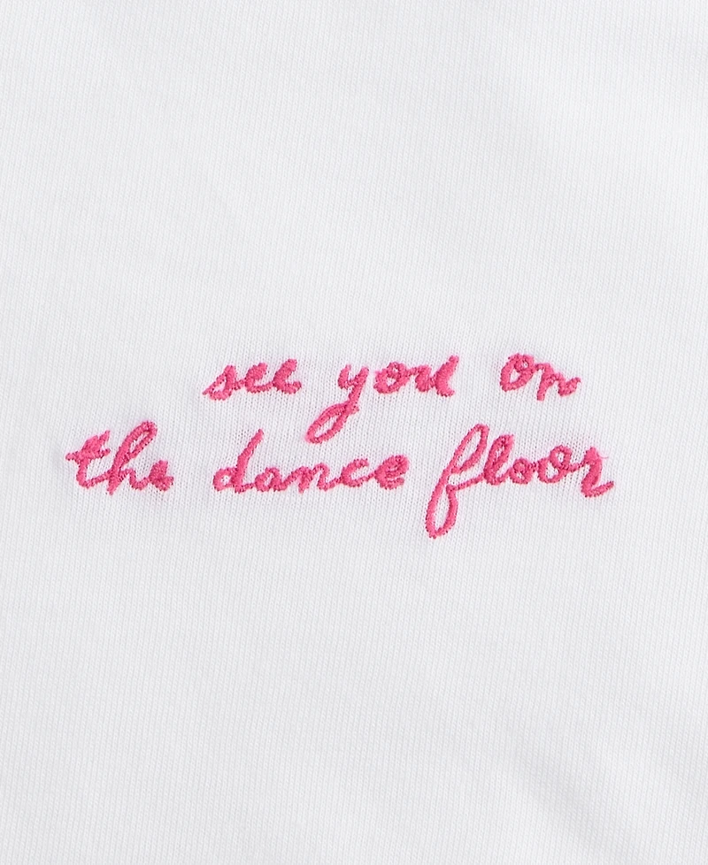 On 34th Women's Knit See You the Dance Floor Graphic T-Shirt, Macy's Exclusive
