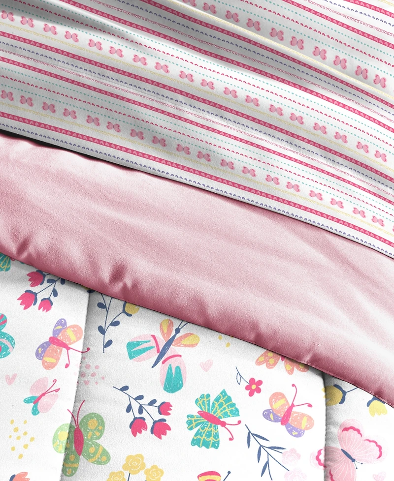 Dream Factory Butterfly Garden 7-Pc. Comforter Set, Full