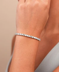 Sterling Forever Jadon Cubic Zirconia Tennis Bracelet