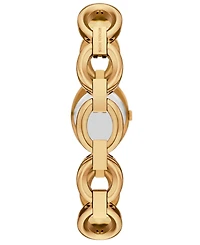Michael Kors Women's Maude Three-Hand Gold-Tone Stainless Steel Watch