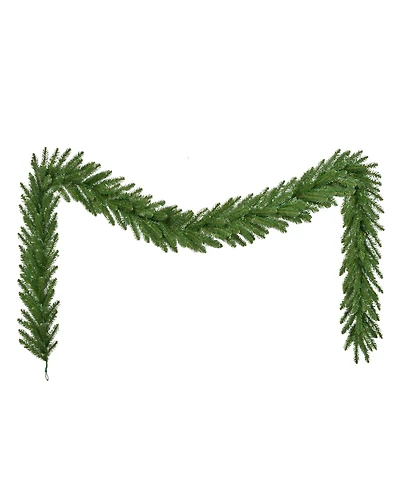 Puleo 9' x 10" Mountain View Spruce Artificial Christmas Garland