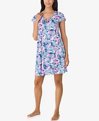 Ellen Tracy Women's Short Sleeve Chemise