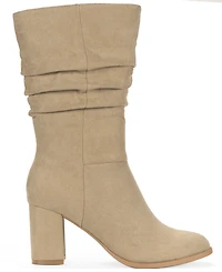 Style & Co Women's Reneee Scrunch Mid Shaft Boots, Macy's Exclusive