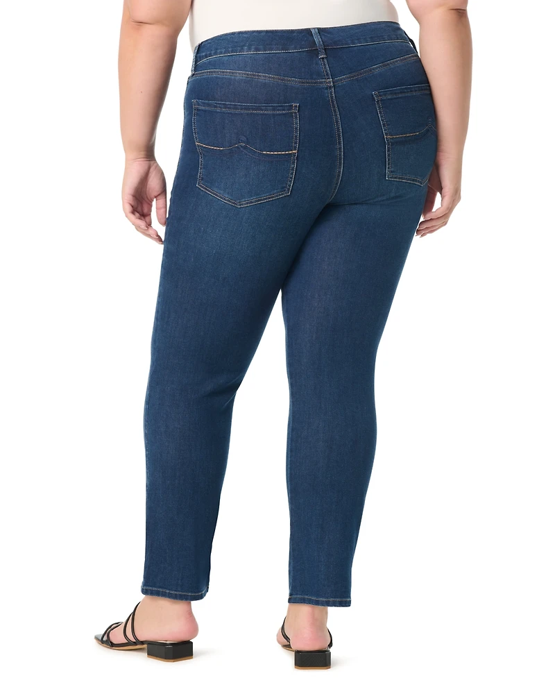 Gloria Vanderbilt Plus Tummy Sculpt Straight Jeans