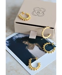 Ottoman Hands Aida Hoop Earrings