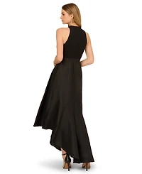 Adrianna Papell Women's Halter Neck Sleeveless Gown