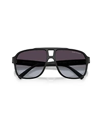 Armani Exchange Men's Rectangle Sunglasses, AX4104S