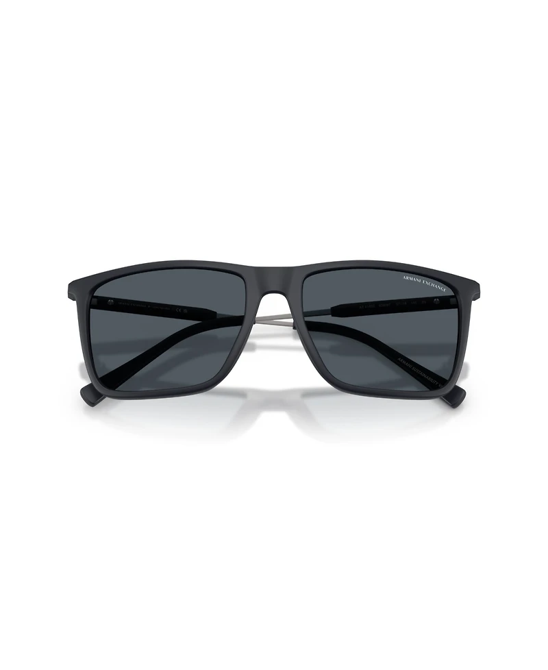 Armani Exchange Men's Square Sunglasses, AX4160S