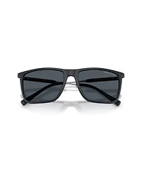 Armani Exchange Men's Square Sunglasses, AX4160S