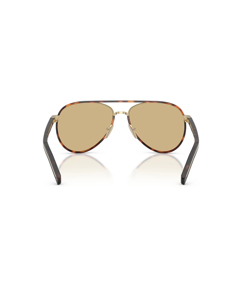 Prada Women's Pilot Aviator Sunglasses, PRB57S