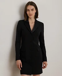 Lauren Ralph Women's Lapel Peak Detail Dress