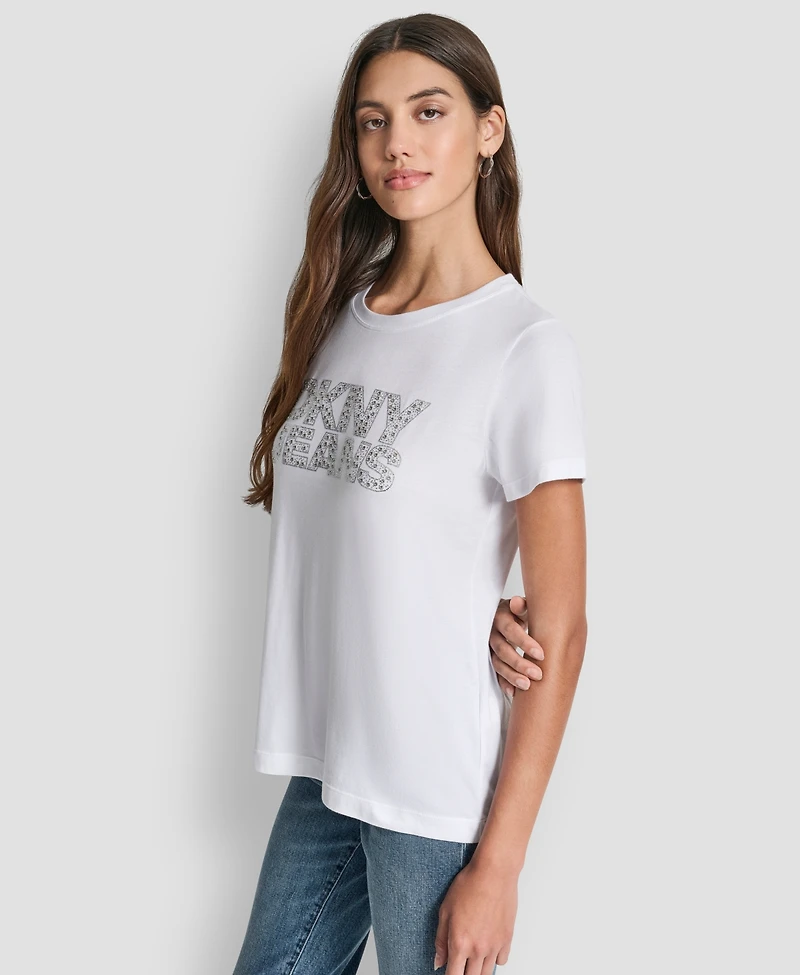Dkny Jeans Women's Short Sleeve Crewneck T-shirt