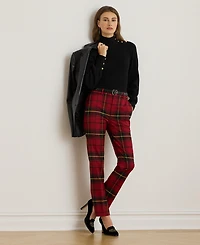 Lauren Ralph Lauren Women's Plaid Cropped Pants