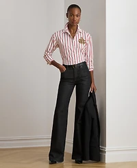 Lauren Ralph Lauren Women's Relaxed Fit Striped Shirt