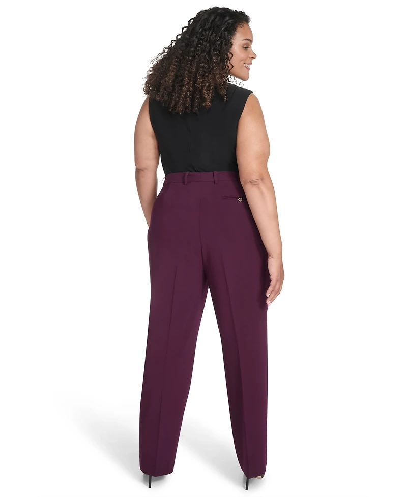 Calvin Klein Plus High Rise Modern Fit Pants