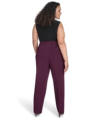 Calvin Klein Plus High Rise Modern Fit Pants