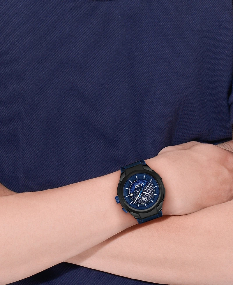 Lacoste Men's LC33 Mech Hybrid Automatic Silicone Strap Watch