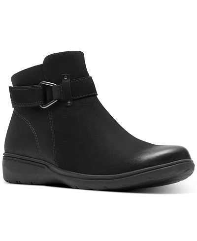Clarks Collection Women's Carleigh Drift Wedge Booties
