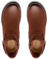 Clarks Collection Women's Carleigh Drift Wedge Booties