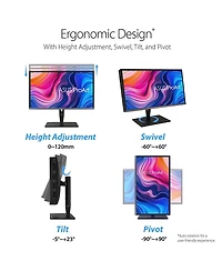 Asus Asus ProArt Display PA32UCX-pk 32" 4K Hdr Mini LEDMonitor, 99% Dci-P3 99.5% Adobe Rgb, DeltaE<1, 10-bit, Ips, Thunderbolt 3 Usb-c Hdmi Dp, Calman