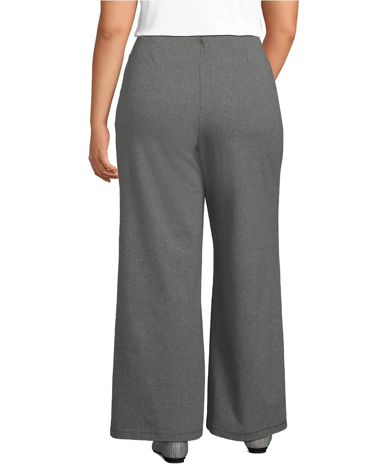 Lands' End Plus Size Starfish High Rise Palazzo Pants