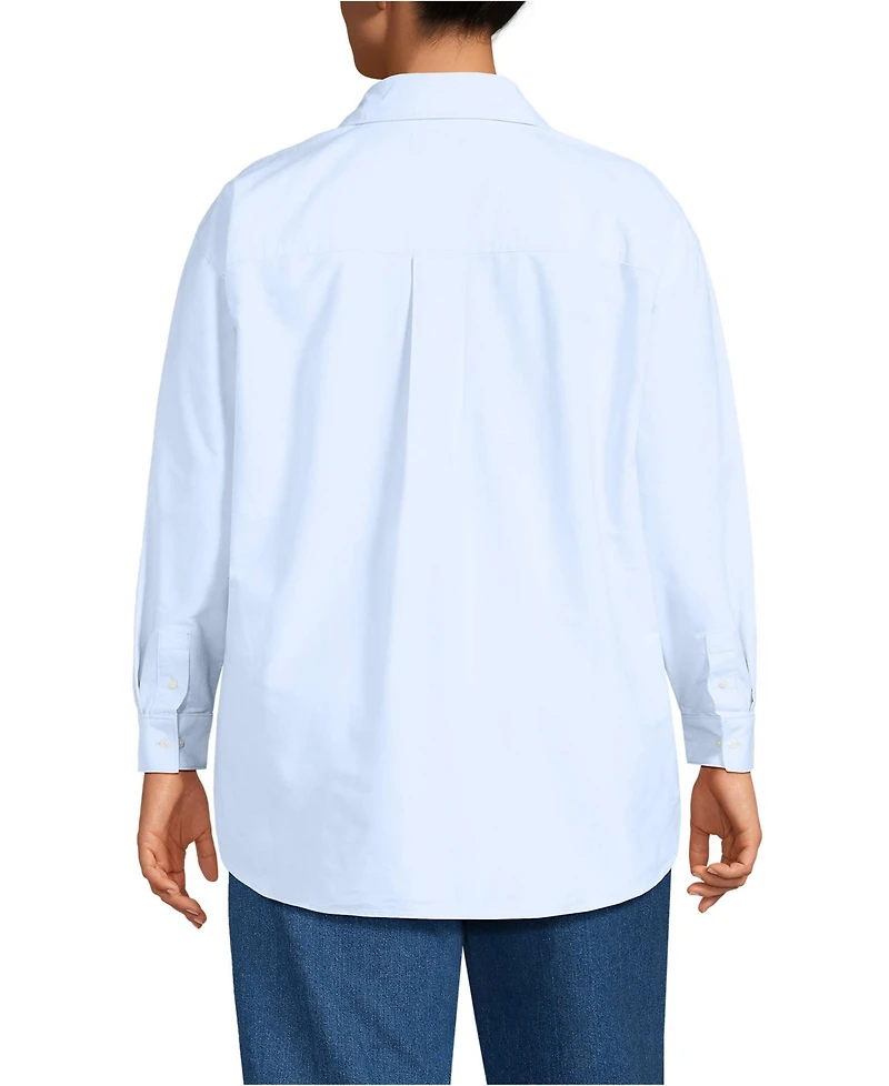 Lands' End Women's Plus Oxford Shirt