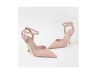 Berness Clarissa Pumps with Metallic Heel