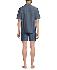 Lands' End Men's Short Sleeve Essential Sleep Set