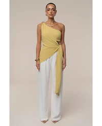 Jluxlabel Women's Palmera One Shoulder Top