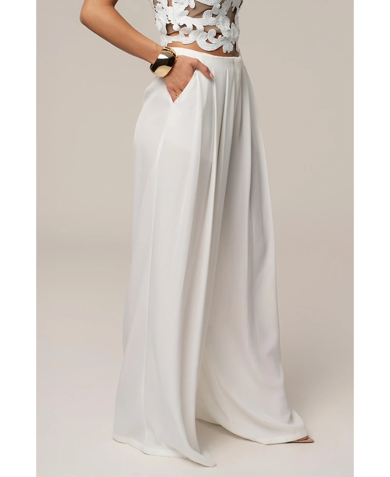 Jluxlabel Women's Summer Ease Wide Leg Pants