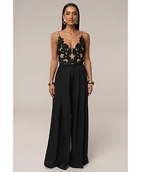 Jluxlabel Women's Summer Ease Wide Leg Pants