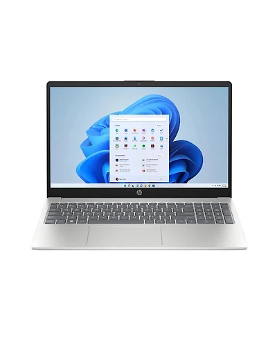 Hp 15-fd0102ds 15.6" Hd Touchscreen Laptop, Intel N100 0.8GHz, 4GB Ram, 128GB Ufs, Windows 11 Home S Mode, Moonlight Blue/Natural Silver