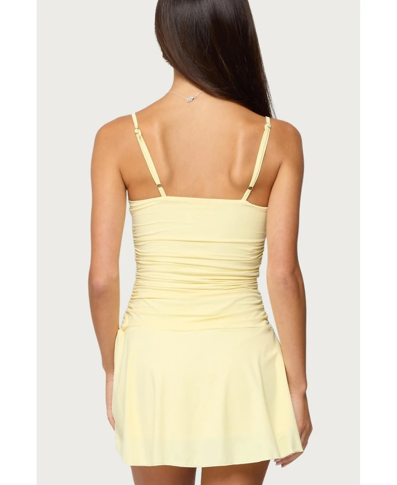 Edikted Women's Deborah Ruched Mini Dress