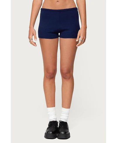 Edikted Women's Arianna Knit Shorts