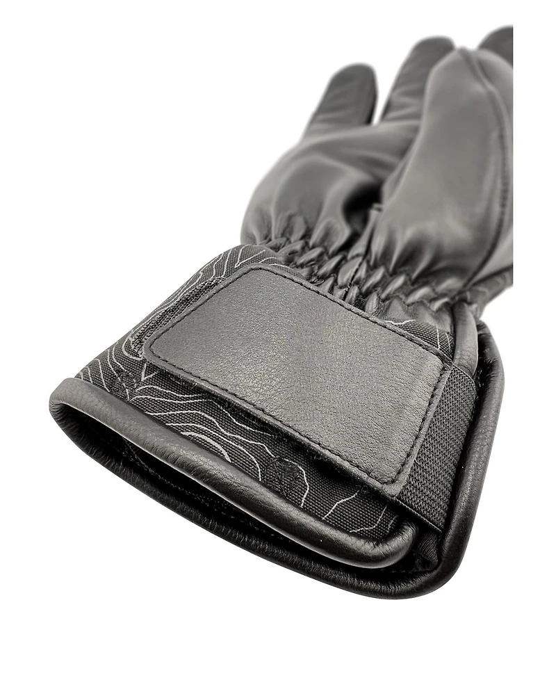 Kessler Women`s Waterproof Ergo Grip Leather Palm Snow Gloves Aspen