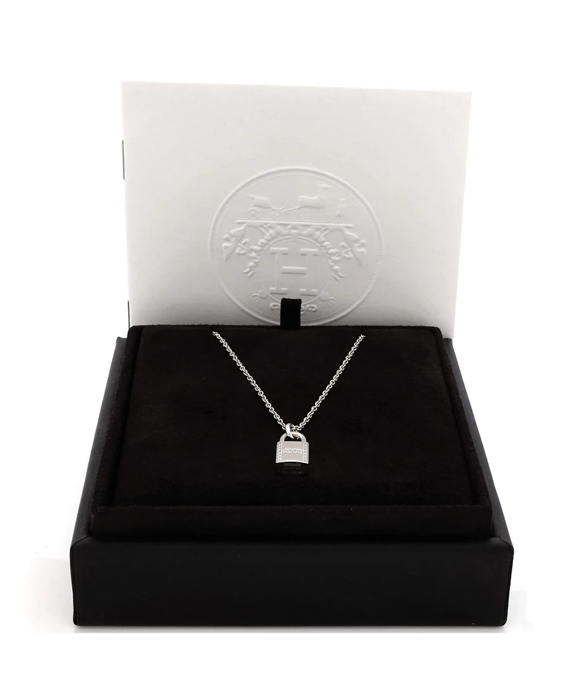 Pre-Owned HERMES Amulettes Cadenas Pendant Necklace