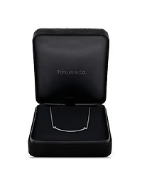 Pre-Owned Tiffany & Co T Smile Pendant Necklace