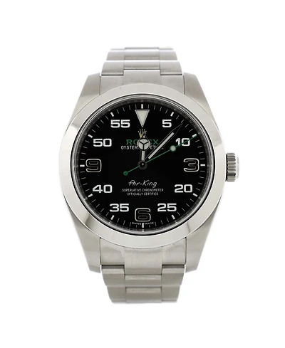 Pre-Owned Rolex Oyster Perpetual Air King Chronometer Automatic Watch in Stainless Steel 40mm